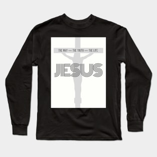 Christ Jesus on the Cross Long Sleeve T-Shirt